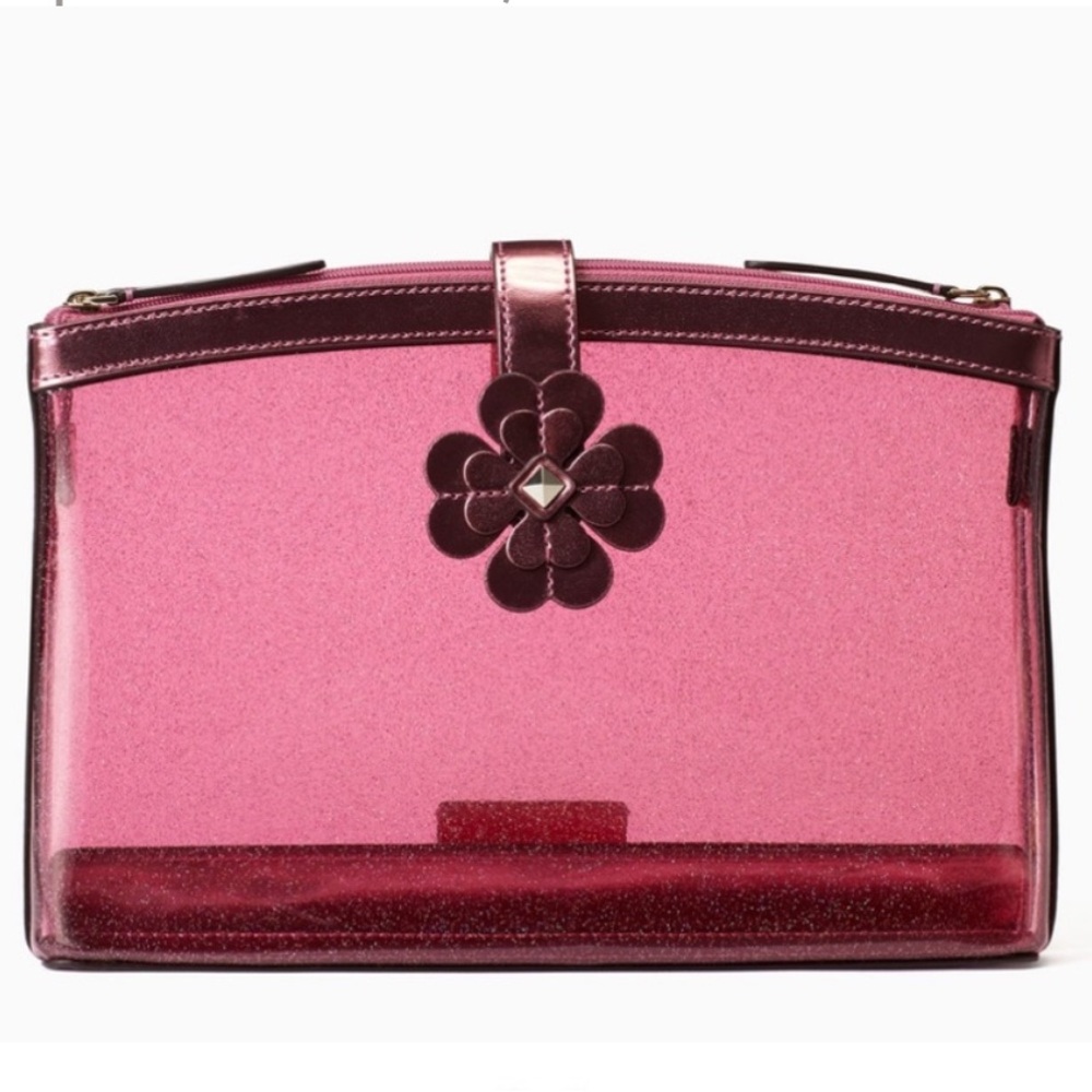 Kate Spade New York Sabine Double Compartment Cosmetic Case